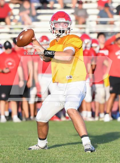 Thumbnail 1 in Queen Creek vs. Brophy College Prep (Scrimmage)  photogallery.
