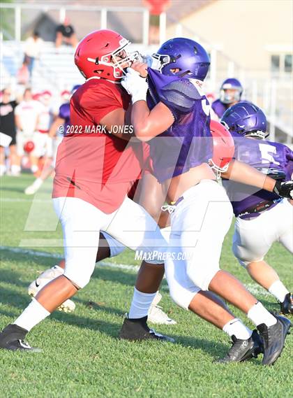 Thumbnail 1 in Queen Creek vs. Brophy College Prep (Scrimmage)  photogallery.