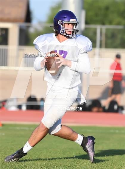 Thumbnail 1 in Queen Creek vs. Brophy College Prep (Scrimmage)  photogallery.