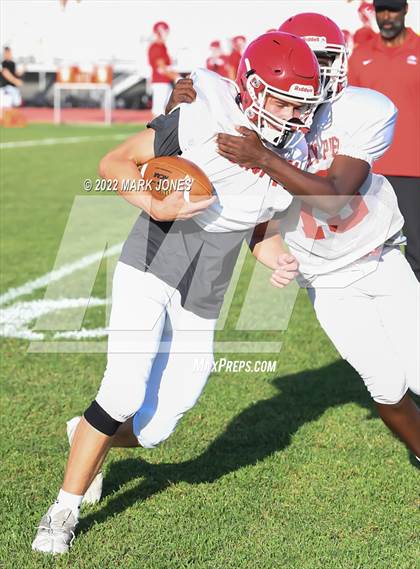 Thumbnail 1 in Queen Creek vs. Brophy College Prep (Scrimmage)  photogallery.