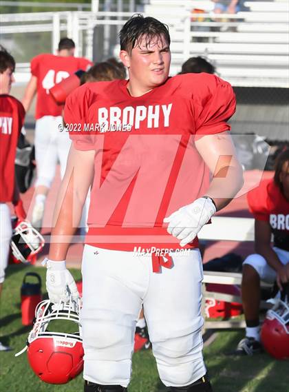 Thumbnail 2 in Queen Creek vs. Brophy College Prep (Scrimmage)  photogallery.