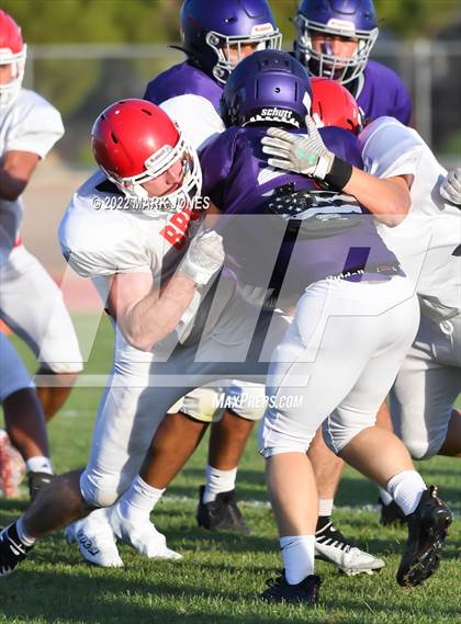 Thumbnail 2 in Queen Creek vs. Brophy College Prep (Scrimmage)  photogallery.