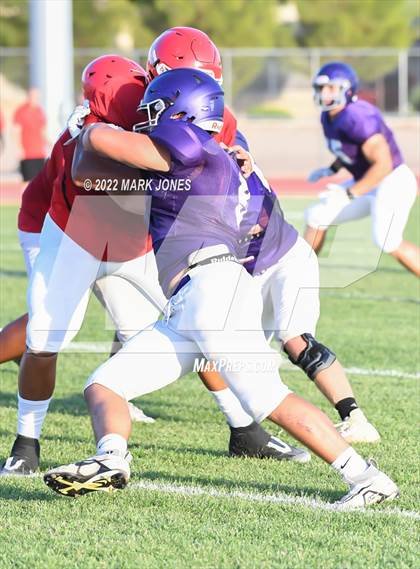 Thumbnail 1 in Queen Creek vs. Brophy College Prep (Scrimmage)  photogallery.