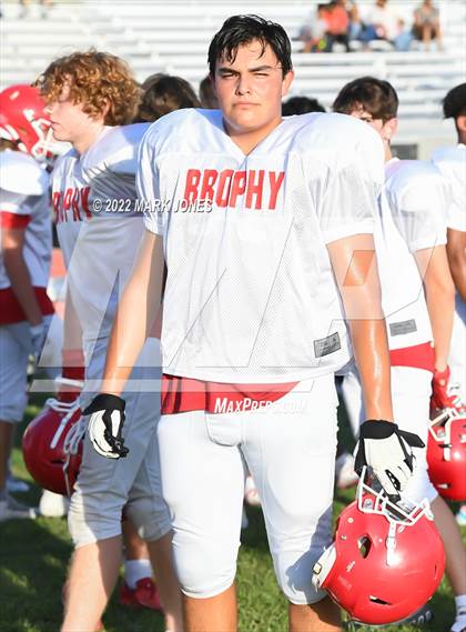Thumbnail 3 in Queen Creek vs. Brophy College Prep (Scrimmage)  photogallery.