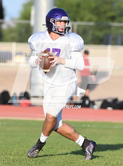 Thumbnail 3 in Queen Creek vs. Brophy College Prep (Scrimmage)  photogallery.