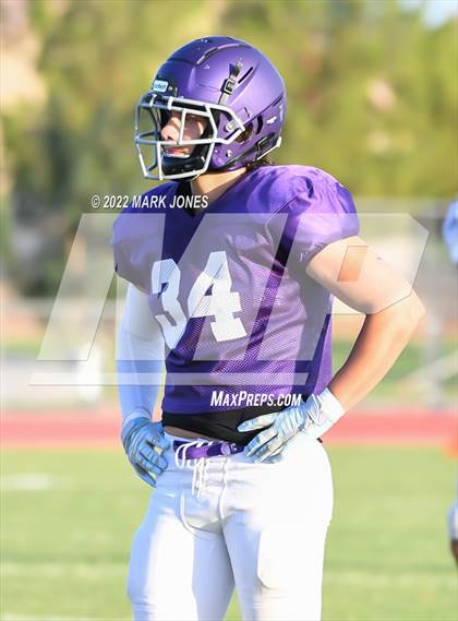 Thumbnail 2 in Queen Creek vs. Brophy College Prep (Scrimmage)  photogallery.