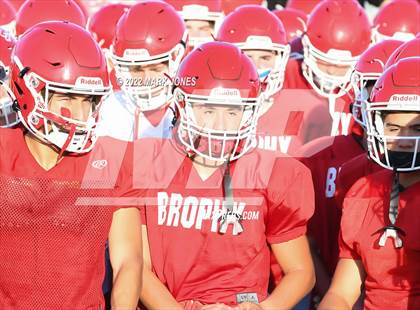 Thumbnail 2 in Queen Creek vs. Brophy College Prep (Scrimmage)  photogallery.