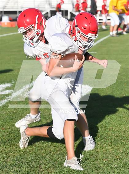Thumbnail 1 in Queen Creek vs. Brophy College Prep (Scrimmage)  photogallery.