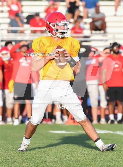 Thumbnail 3 in Queen Creek vs. Brophy College Prep (Scrimmage)  photogallery.