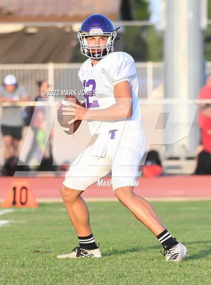 Thumbnail 2 in Queen Creek vs. Brophy College Prep (Scrimmage)  photogallery.