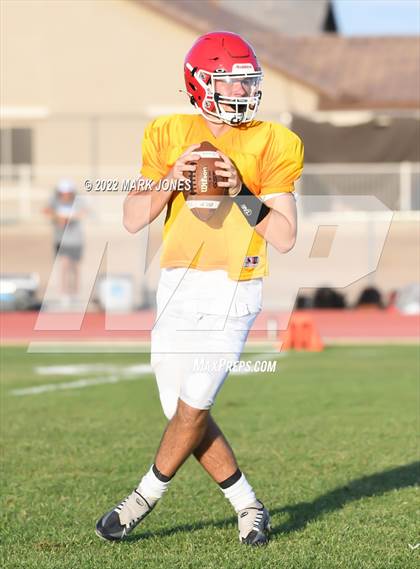 Thumbnail 3 in Queen Creek vs. Brophy College Prep (Scrimmage)  photogallery.