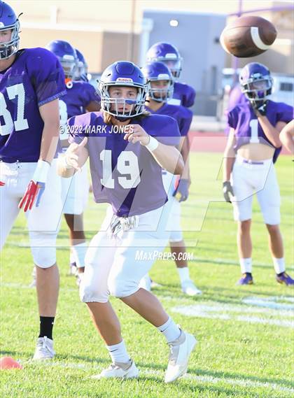 Thumbnail 1 in Queen Creek vs. Brophy College Prep (Scrimmage)  photogallery.