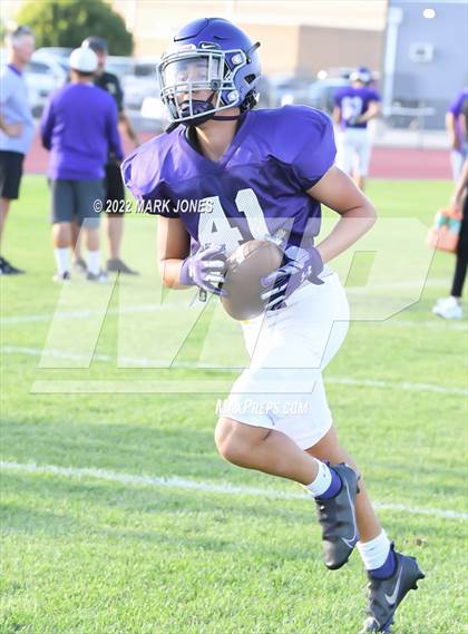 Thumbnail 1 in Queen Creek vs. Brophy College Prep (Scrimmage)  photogallery.