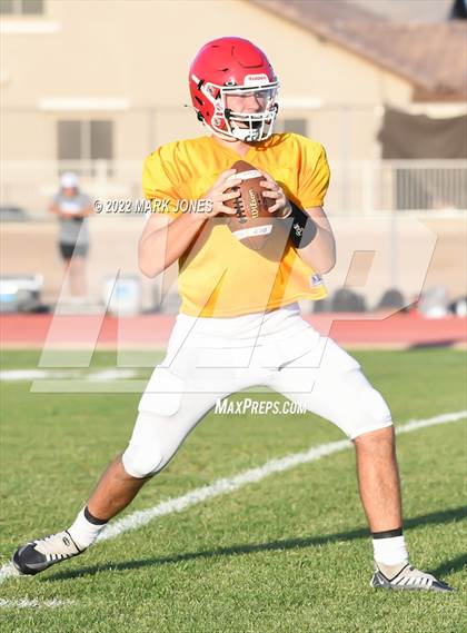 Thumbnail 1 in Queen Creek vs. Brophy College Prep (Scrimmage)  photogallery.