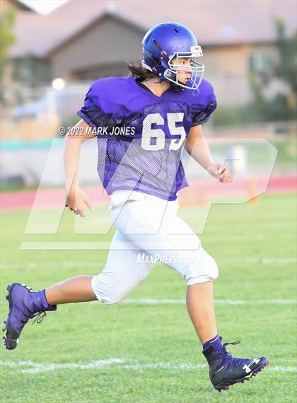 Thumbnail 3 in Queen Creek vs. Brophy College Prep (Scrimmage)  photogallery.