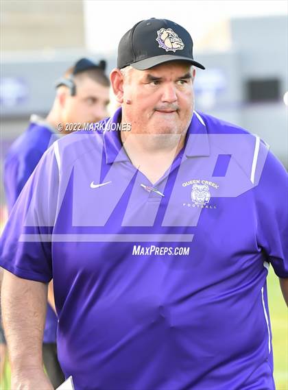 Thumbnail 1 in Queen Creek vs. Brophy College Prep (Scrimmage)  photogallery.
