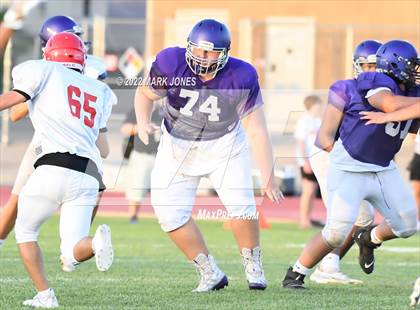 Thumbnail 1 in Queen Creek vs. Brophy College Prep (Scrimmage)  photogallery.
