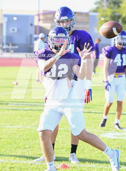 Thumbnail 2 in Queen Creek vs. Brophy College Prep (Scrimmage)  photogallery.