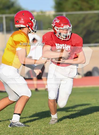 Thumbnail 3 in Queen Creek vs. Brophy College Prep (Scrimmage)  photogallery.