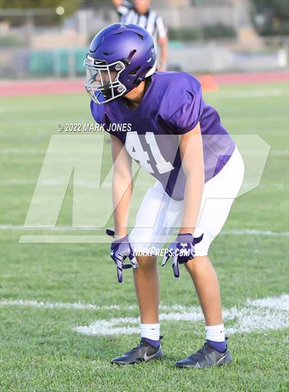 Thumbnail 2 in Queen Creek vs. Brophy College Prep (Scrimmage)  photogallery.