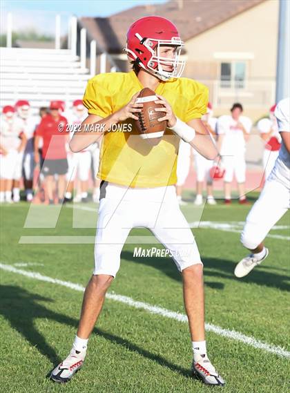 Thumbnail 3 in Queen Creek vs. Brophy College Prep (Scrimmage)  photogallery.