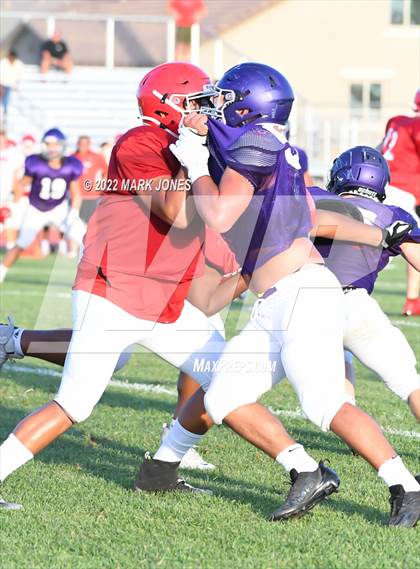 Thumbnail 3 in Queen Creek vs. Brophy College Prep (Scrimmage)  photogallery.
