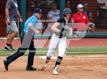 Thumbnail 3 in Grandview vs. Coahoma (UIL 3A Softball Final) photogallery.