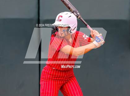 Thumbnail 3 in Grandview vs. Coahoma (UIL 3A Softball Final) photogallery.