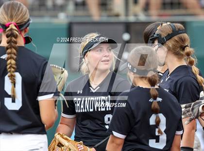 Thumbnail 3 in Grandview vs. Coahoma (UIL 3A Softball Final) photogallery.