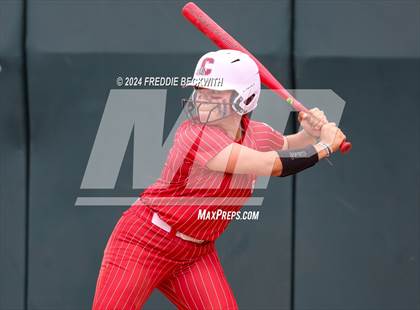 Thumbnail 2 in Grandview vs. Coahoma (UIL 3A Softball Final) photogallery.