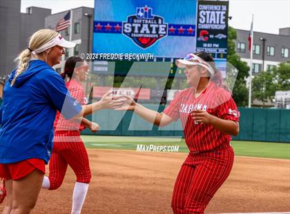 Thumbnail 2 in Grandview vs. Coahoma (UIL 3A Softball Final) photogallery.
