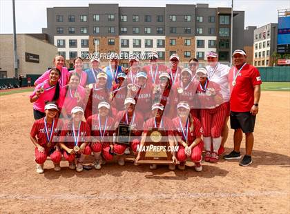 Thumbnail 2 in Grandview vs. Coahoma (UIL 3A Softball Final) photogallery.