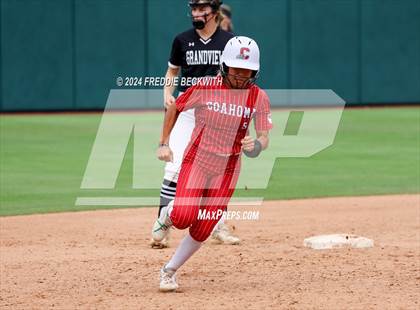 Thumbnail 1 in Grandview vs. Coahoma (UIL 3A Softball Final) photogallery.