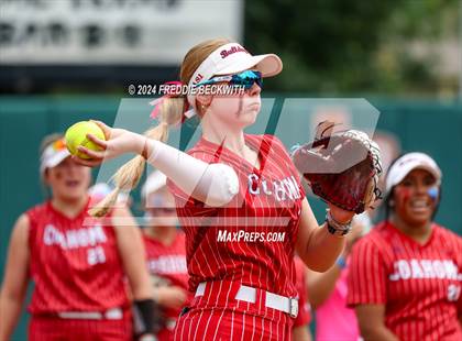 Thumbnail 2 in Grandview vs. Coahoma (UIL 3A Softball Final) photogallery.