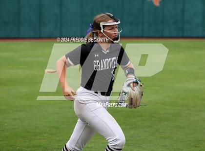 Thumbnail 2 in Grandview vs. Coahoma (UIL 3A Softball Final) photogallery.
