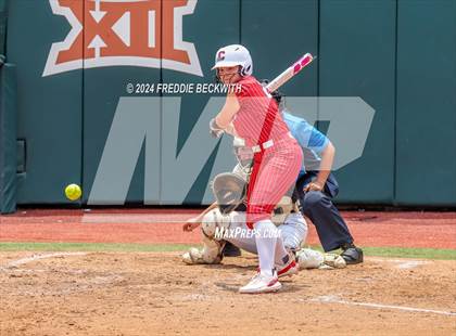 Thumbnail 2 in Grandview vs. Coahoma (UIL 3A Softball Final) photogallery.