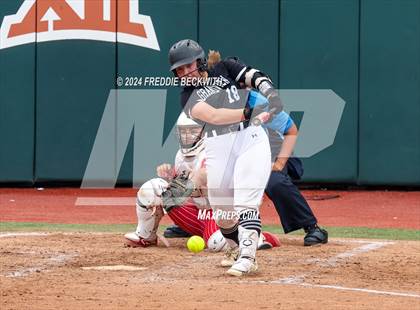 Thumbnail 3 in Grandview vs. Coahoma (UIL 3A Softball Final) photogallery.