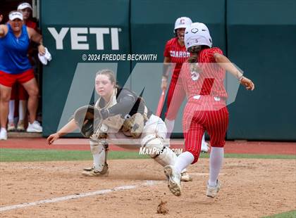 Thumbnail 3 in Grandview vs. Coahoma (UIL 3A Softball Final) photogallery.