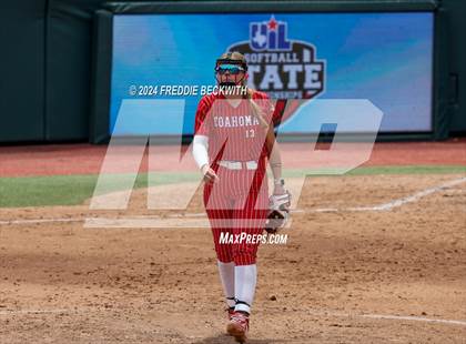 Thumbnail 2 in Grandview vs. Coahoma (UIL 3A Softball Final) photogallery.