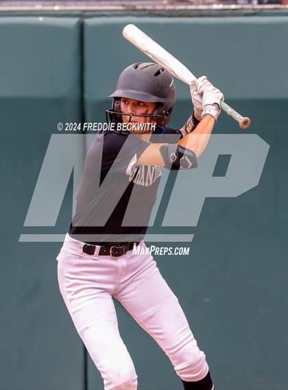 Thumbnail 1 in Grandview vs. Coahoma (UIL 3A Softball Final) photogallery.