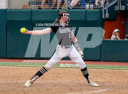 Thumbnail 2 in Grandview vs. Coahoma (UIL 3A Softball Final) photogallery.