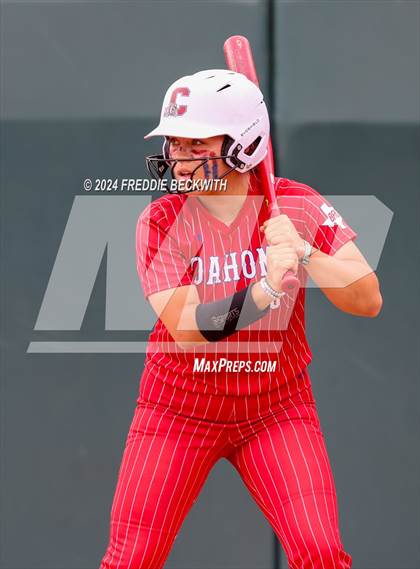 Thumbnail 2 in Grandview vs. Coahoma (UIL 3A Softball Final) photogallery.