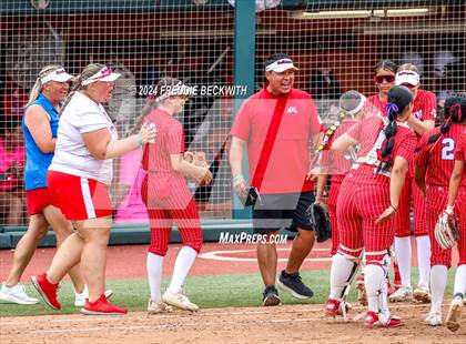 Thumbnail 3 in Grandview vs. Coahoma (UIL 3A Softball Final) photogallery.