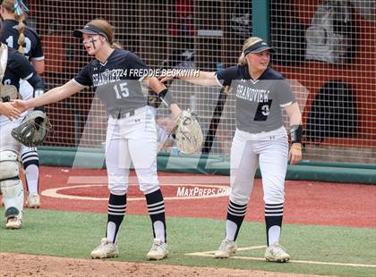 Thumbnail 1 in Grandview vs. Coahoma (UIL 3A Softball Final) photogallery.