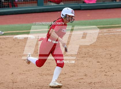 Thumbnail 3 in Grandview vs. Coahoma (UIL 3A Softball Final) photogallery.