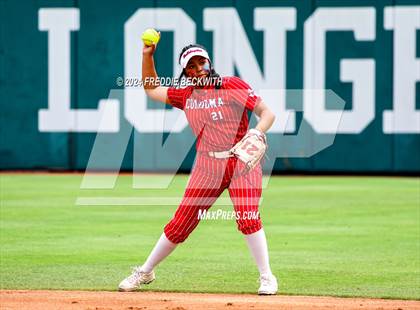 Thumbnail 1 in Grandview vs. Coahoma (UIL 3A Softball Final) photogallery.