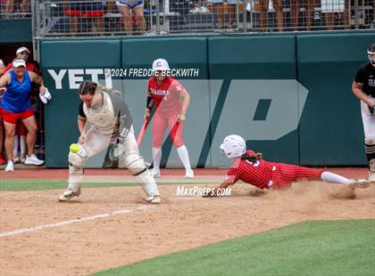 Thumbnail 1 in Grandview vs. Coahoma (UIL 3A Softball Final) photogallery.