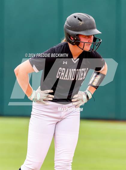 Thumbnail 2 in Grandview vs. Coahoma (UIL 3A Softball Final) photogallery.