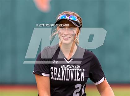 Thumbnail 2 in Grandview vs. Coahoma (UIL 3A Softball Final) photogallery.