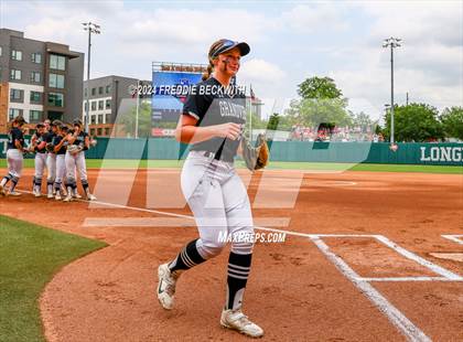 Thumbnail 2 in Grandview vs. Coahoma (UIL 3A Softball Final) photogallery.